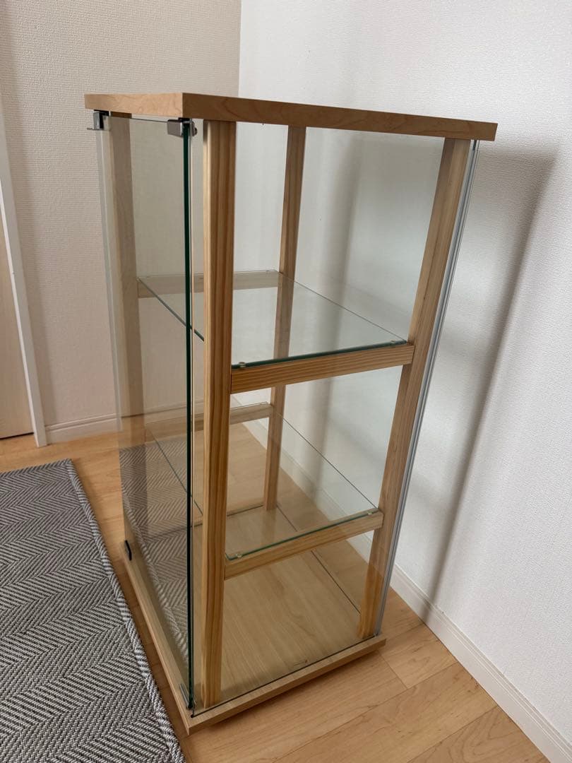 不ニ貿易　フィギュアケース(ガラスケース) 3段