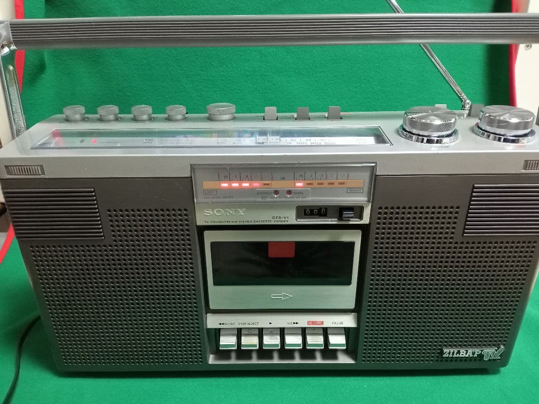 SONY CFS-V1 ラジカセ FM/AMカセット