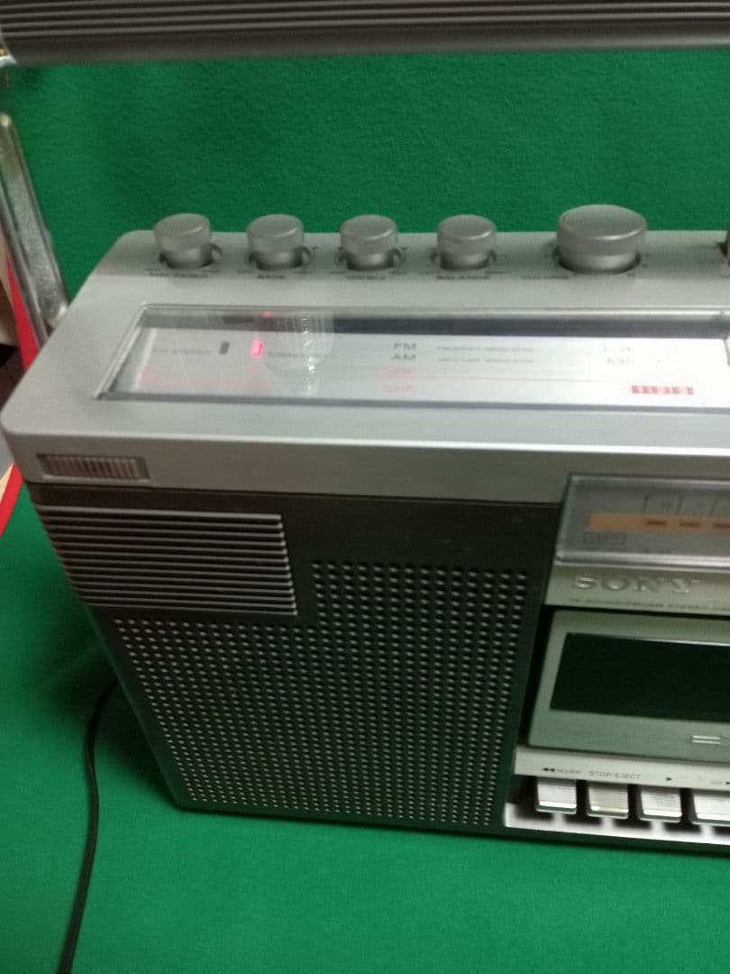 SONY CFS-V1 ラジカセ FM/AMカセット