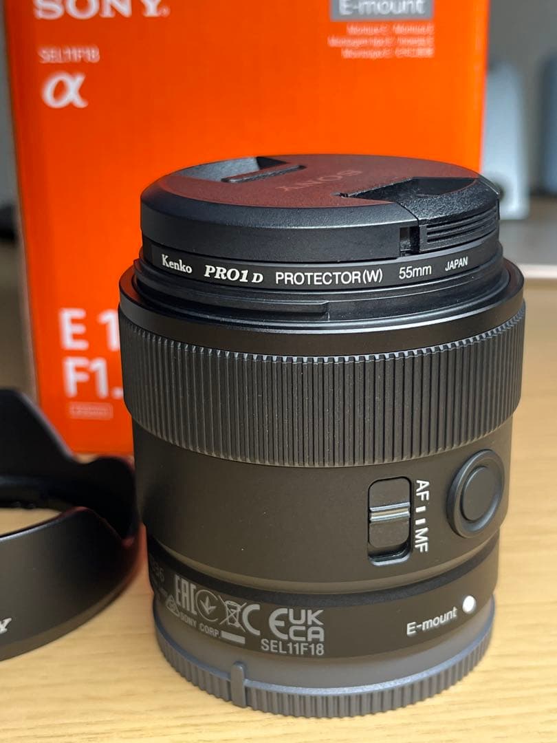 SONY E 11mm F1.8 レンズ