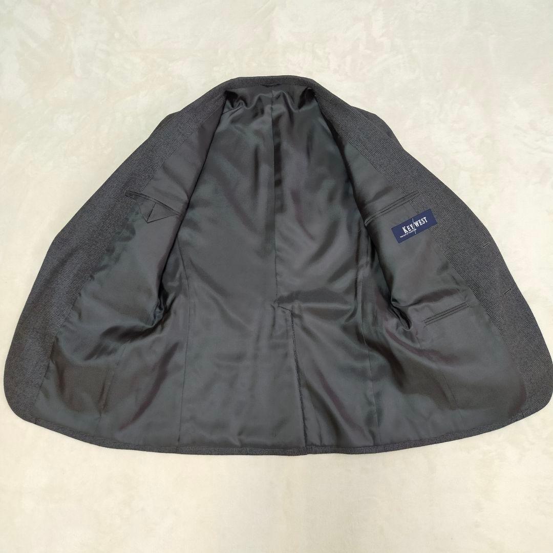 美品　80S 90S　ジャパンヴィンテージ　グレンチェック　スリーピーススーツ