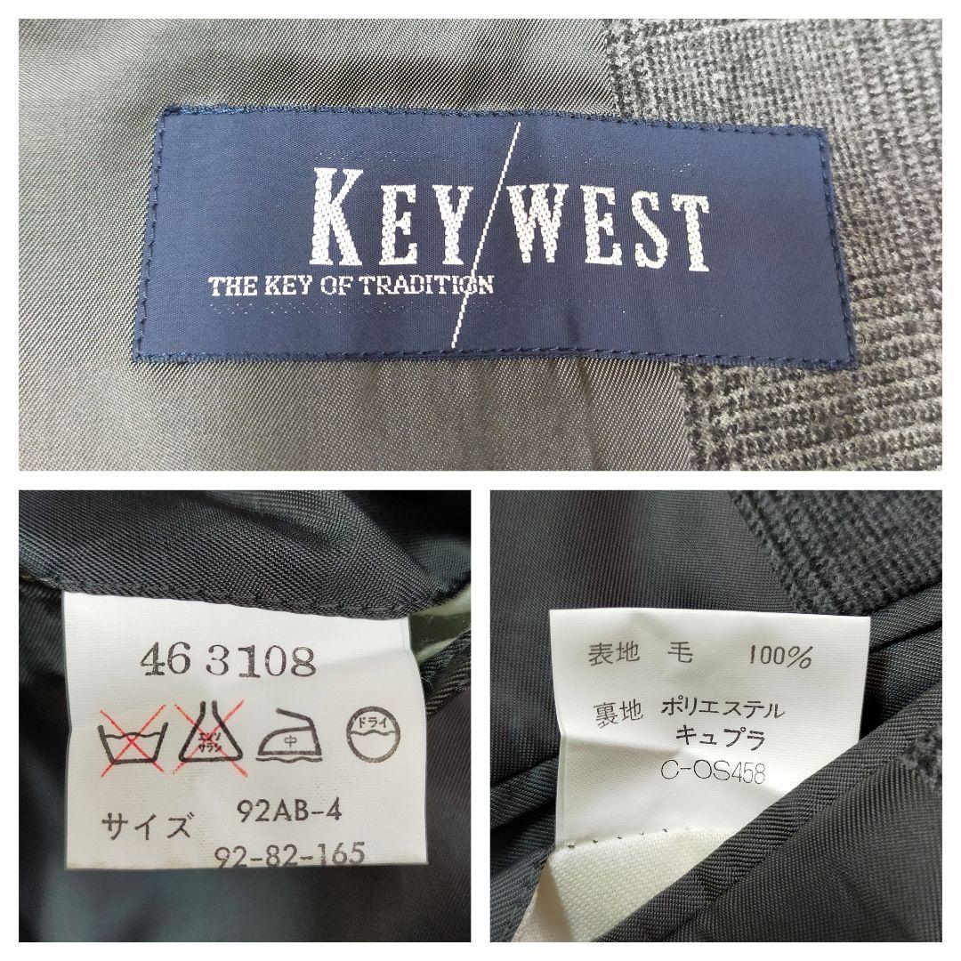 美品　80S 90S　ジャパンヴィンテージ　グレンチェック　スリーピーススーツ