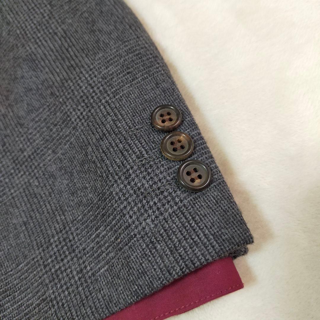 美品　80S 90S　ジャパンヴィンテージ　グレンチェック　スリーピーススーツ