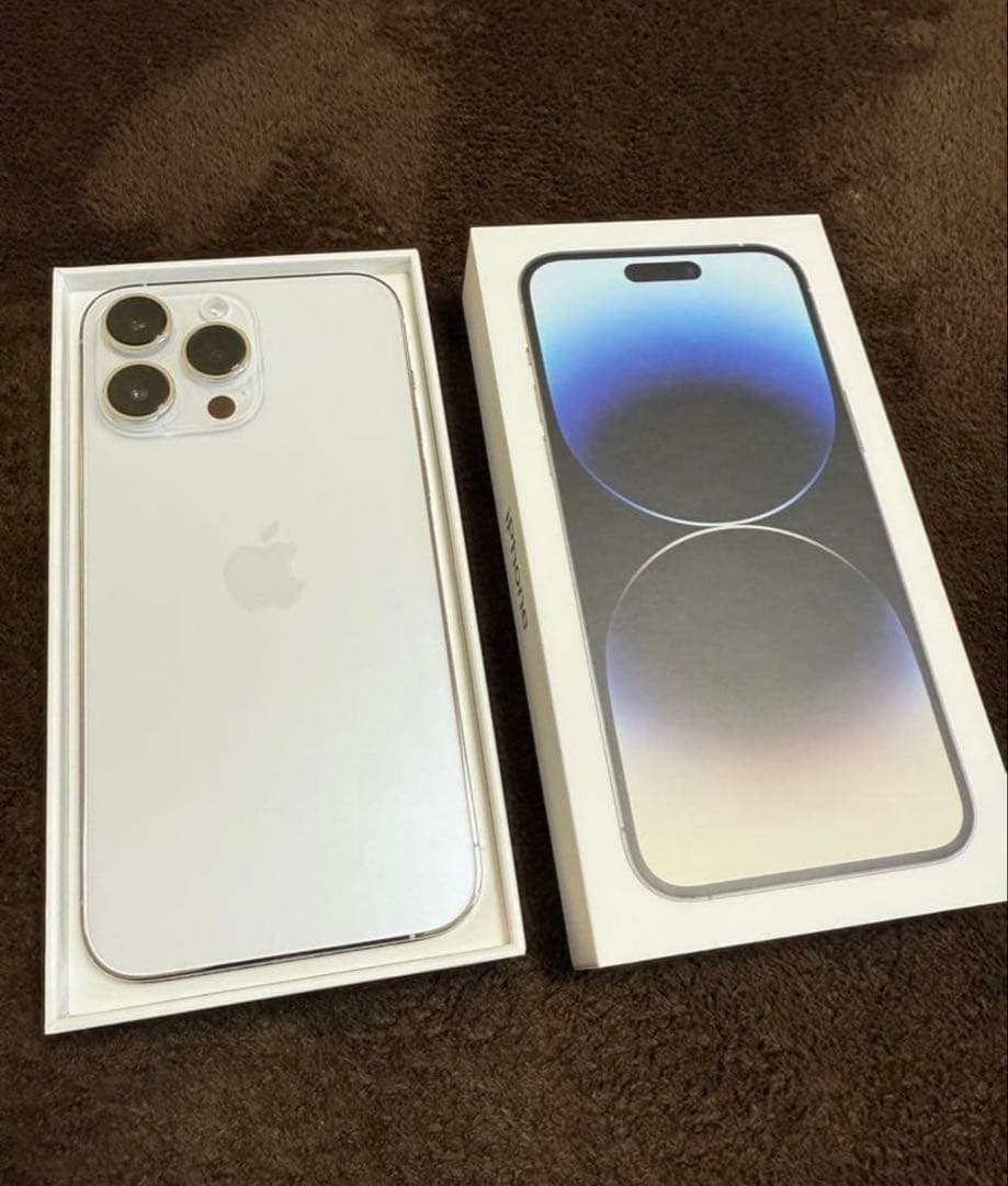 【美品】iPhone14ProMax SIMフリー512GB シルバー