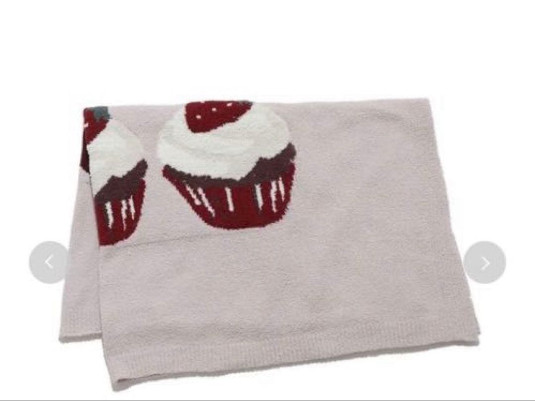 新品 ジェラートピケ モチーフジャガードブランケット ピンク