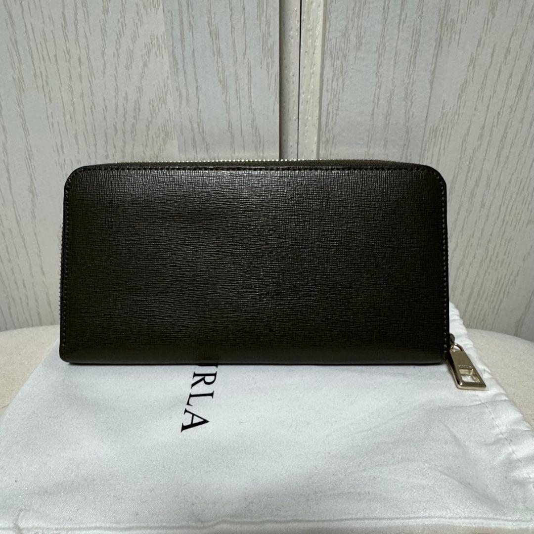 フルラ 長財布 オリーブ グリーン系 新品 未使用 バビロン
