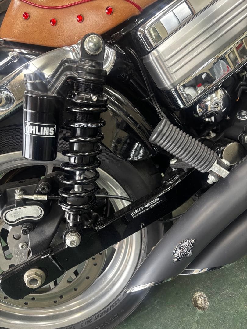 OHLINS リアショックS36PR1C1L Blackline