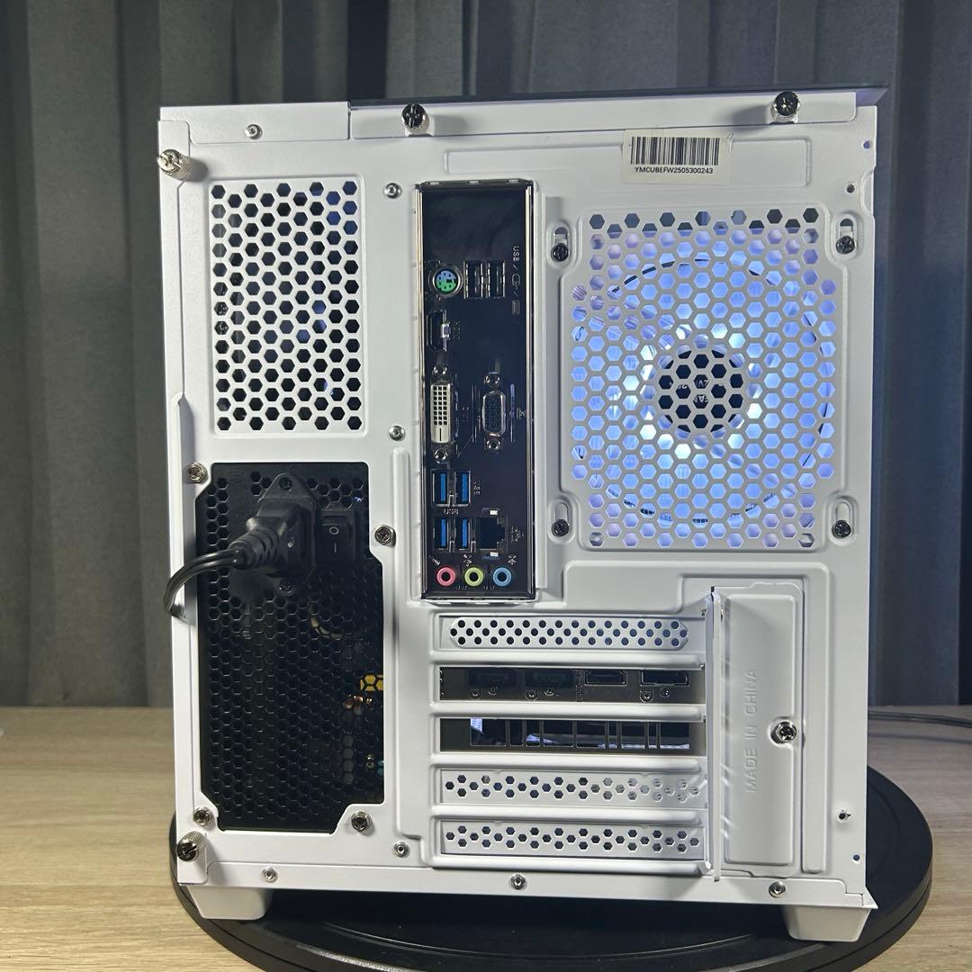 高性能 白 ゲーミングPC RTX2060 Windows11 FPSゲーム快適