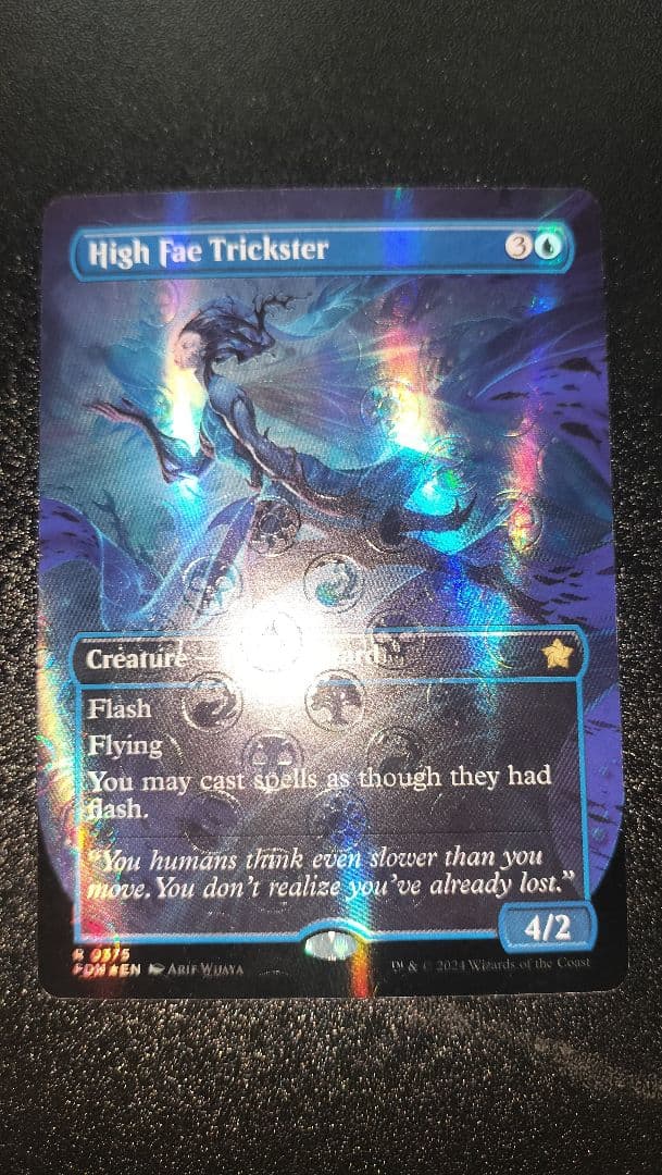 MTG ハイフェイのトリックスター 英語版 マナfoil FDN版 １枚