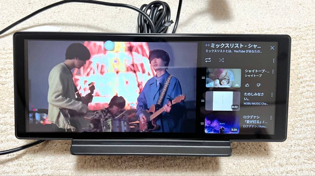 Android搭載ナビ　10.26インチ オンダッシュディスプレイオーディオ