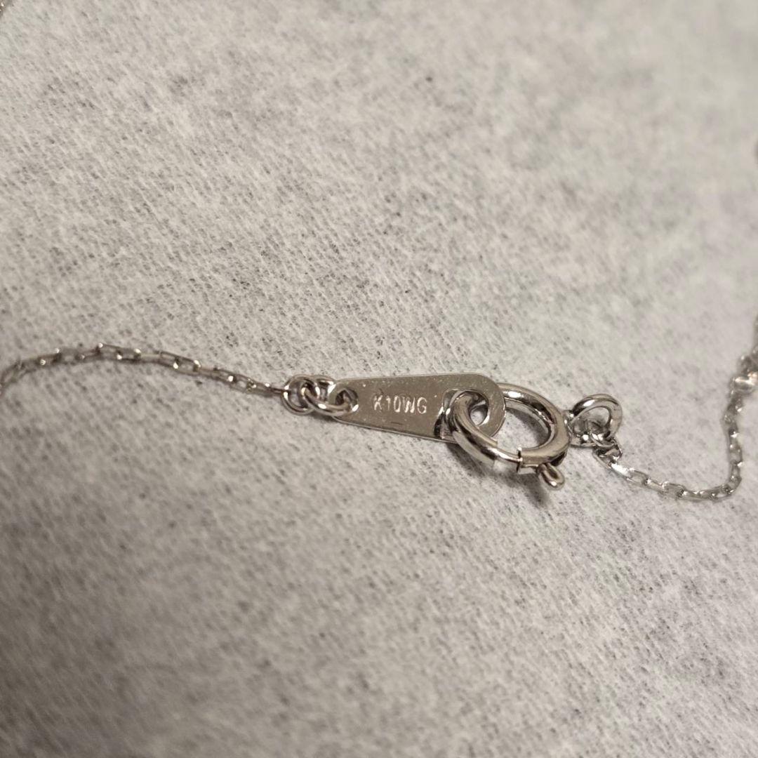 Viju ハート型 ダイヤモンドネックレス