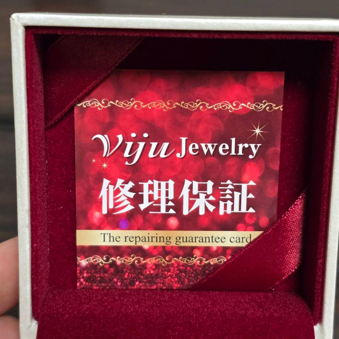 Viju ハート型 ダイヤモンドネックレス