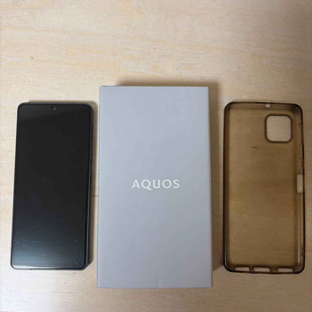 SHARP AQUOS sence6 スマートフォン本体 ケース付き