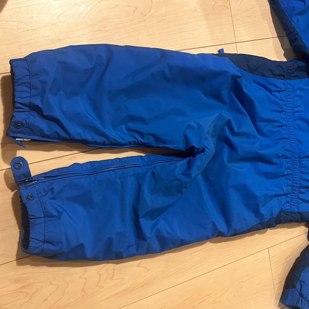 【値下げしました】mont-bell パウダーオーバーオール 100cm