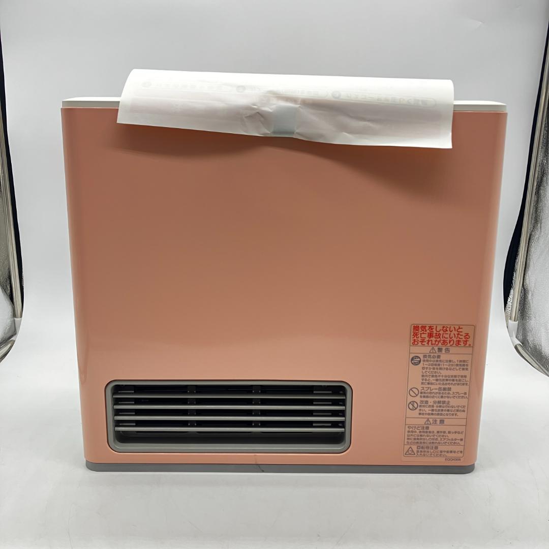 0205-02【新品・未使用】ノーリツ ガスファンヒーター 新品・未使用 ピンク