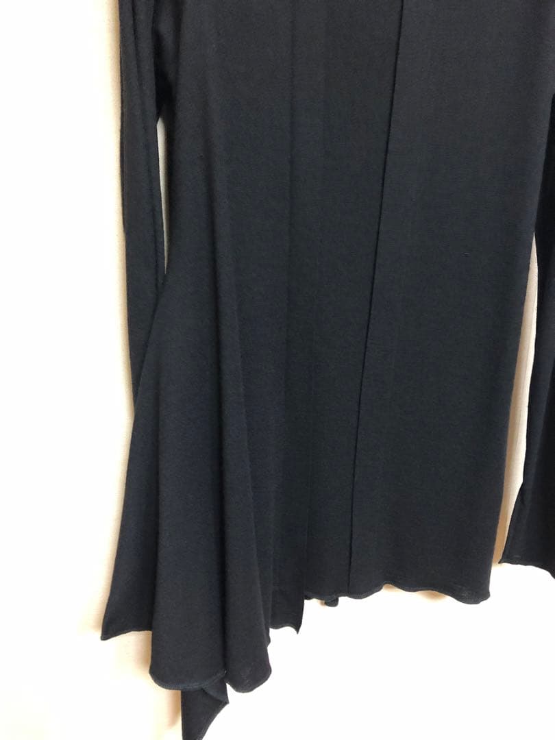 最終価格　ヨウジ　ヤマモト　チュニック カットソー　黒　長袖 美品　yohji