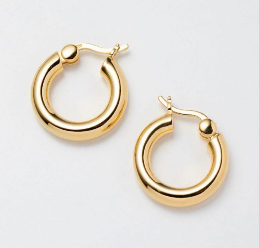 トムウッド ゴールド ピアス クラシック フープ シック スモール　片耳