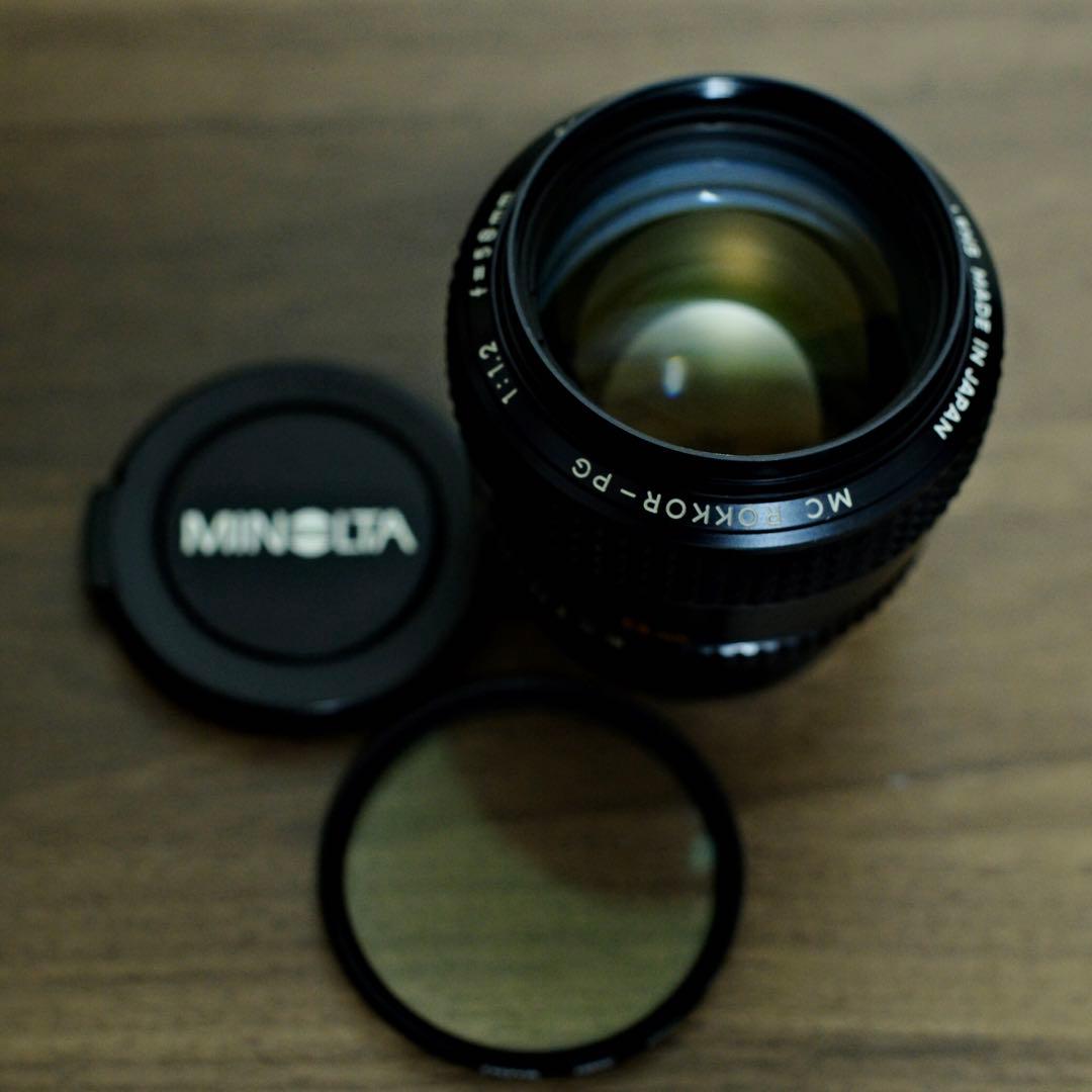 レンズ(単焦点) MINOLTA PG-ROKKOR 58mm f/1.2 (Sony E)