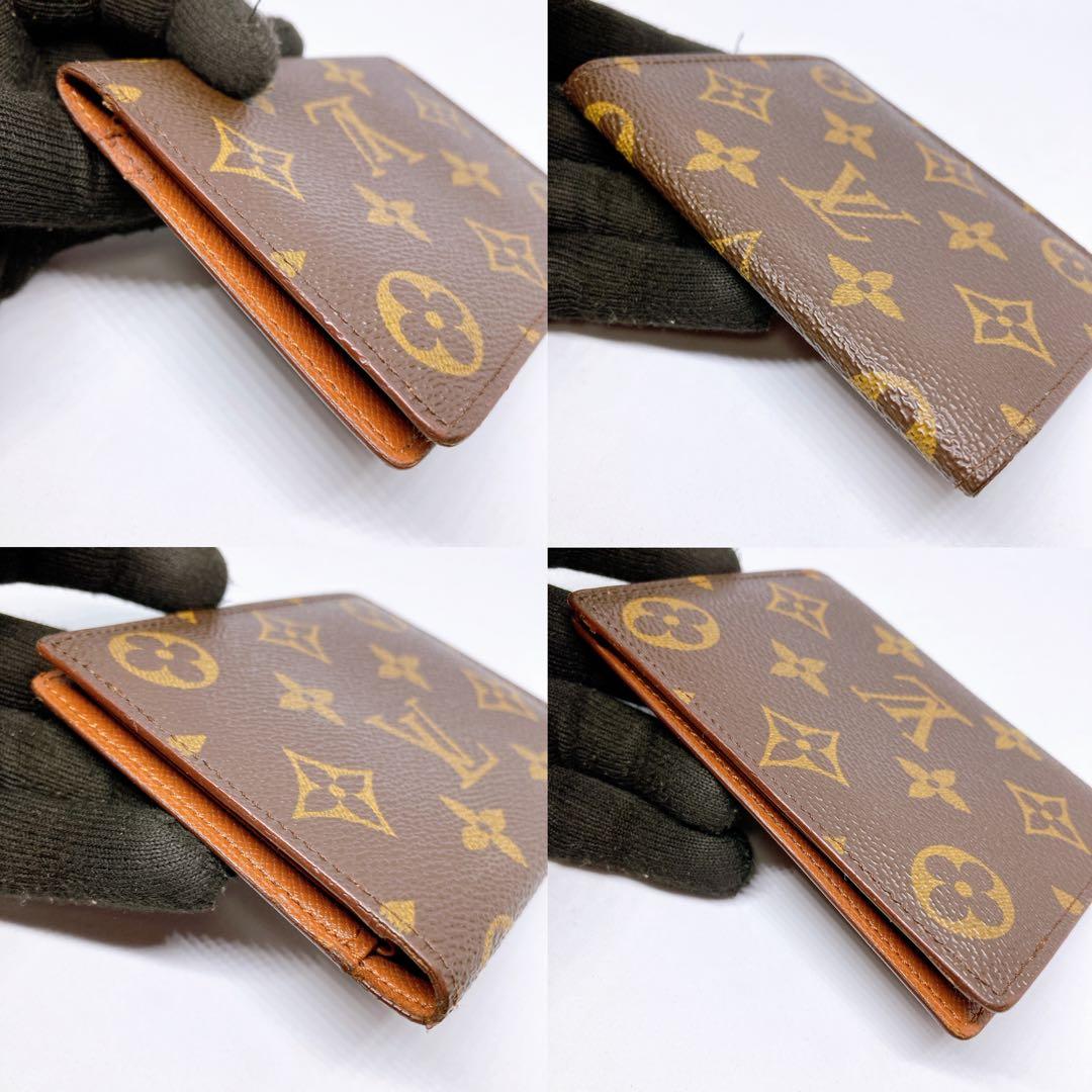 644 ルイヴィトン モノグラム　カードケース 定期入れ　名刺入れ　折り財布