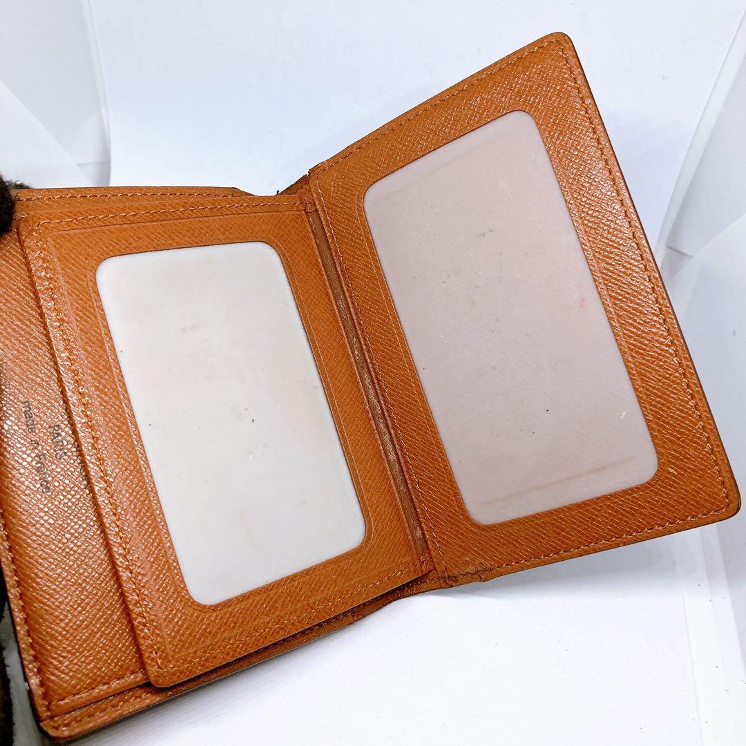 644 ルイヴィトン モノグラム　カードケース 定期入れ　名刺入れ　折り財布