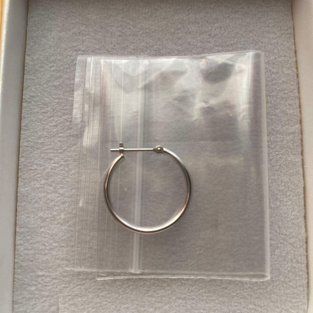 L&Co. エルアンドコー プラチナ フープピアス メンズ レディース