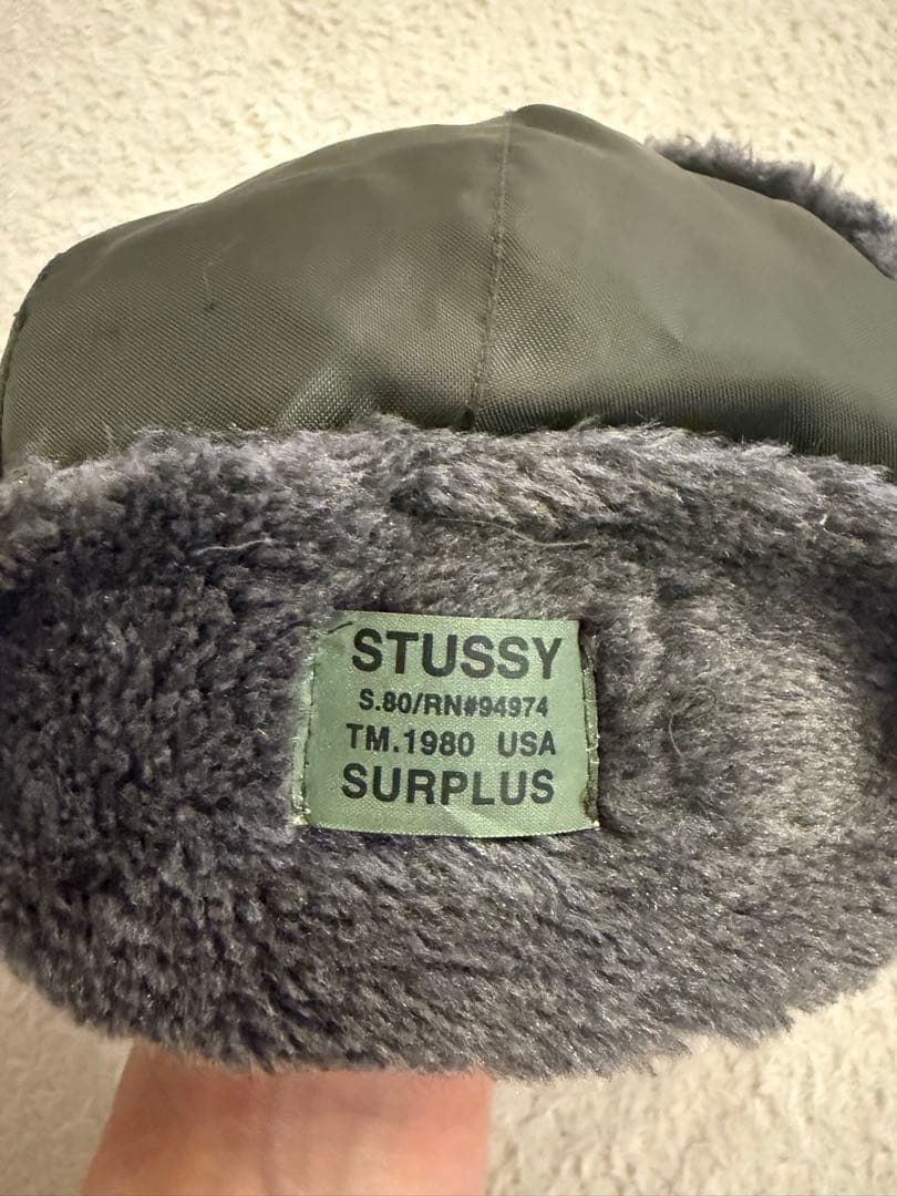 stussy フライトキャップ