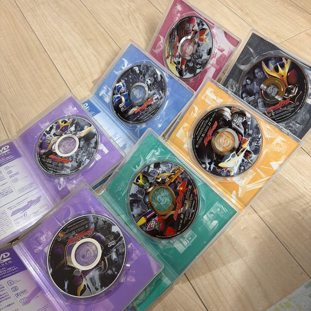 仮面ライダークウガ DVD 全12巻セット
