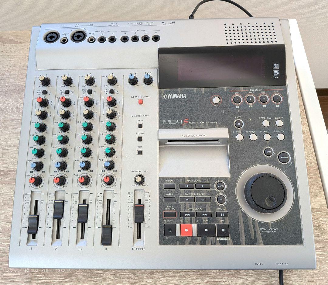 YAMAHA MD4S 【MDデータ2枚、専用キャリングケース付き】