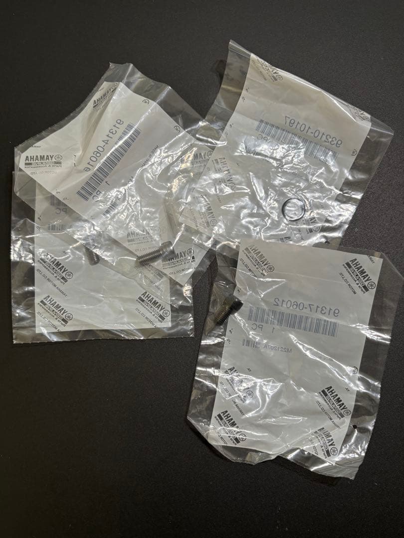 Tao　【新品未使用】ヤマハSR400オイルホース　他関連パーツセット