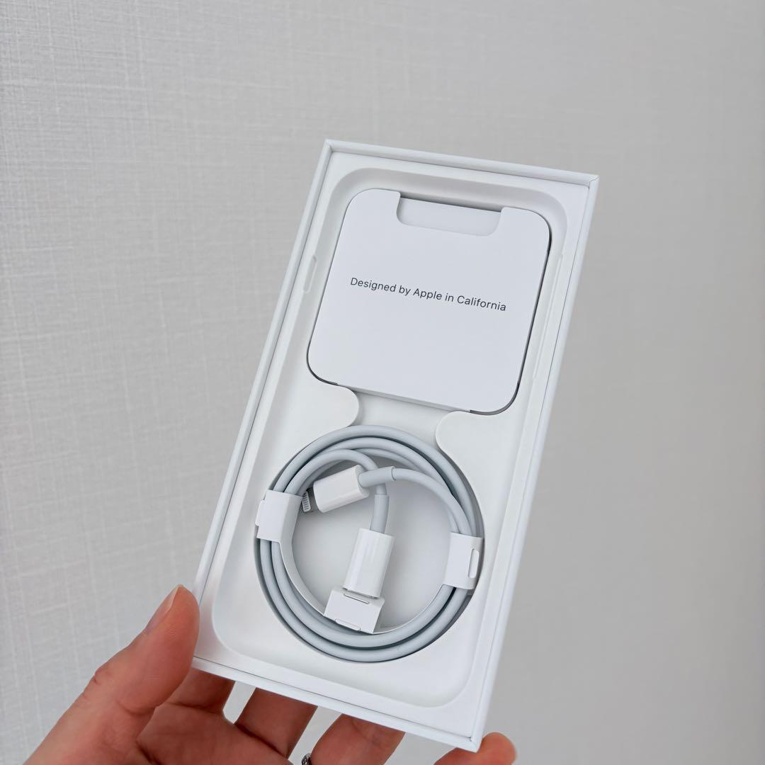 美品iPhone SE3 64GB 白 電池91% iFace3点＋新品ケーブル