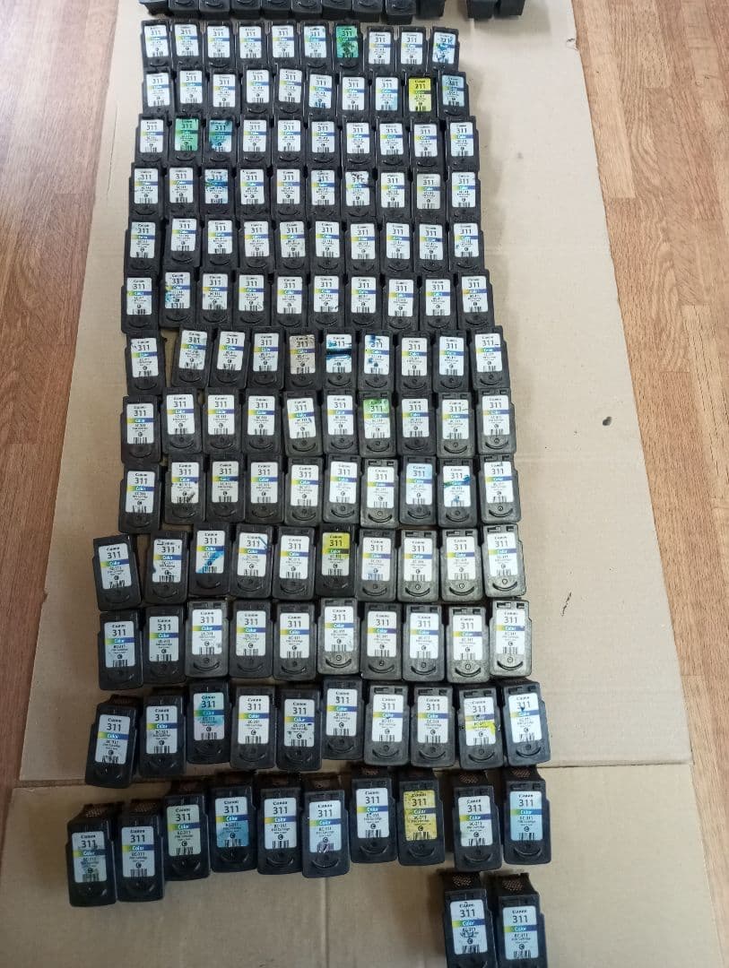 キャノンCanon純正使用済みインクカートリッジ使用済526個