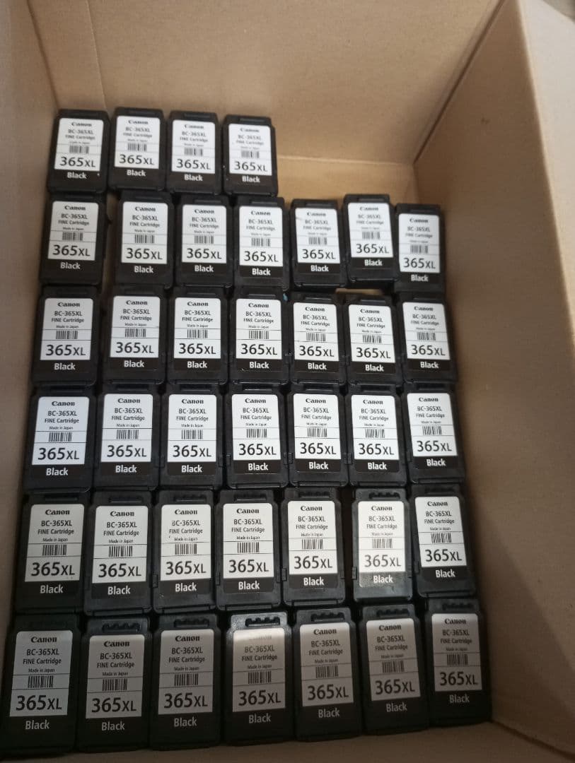 キャノンCanon純正使用済みインクカートリッジ使用済526個