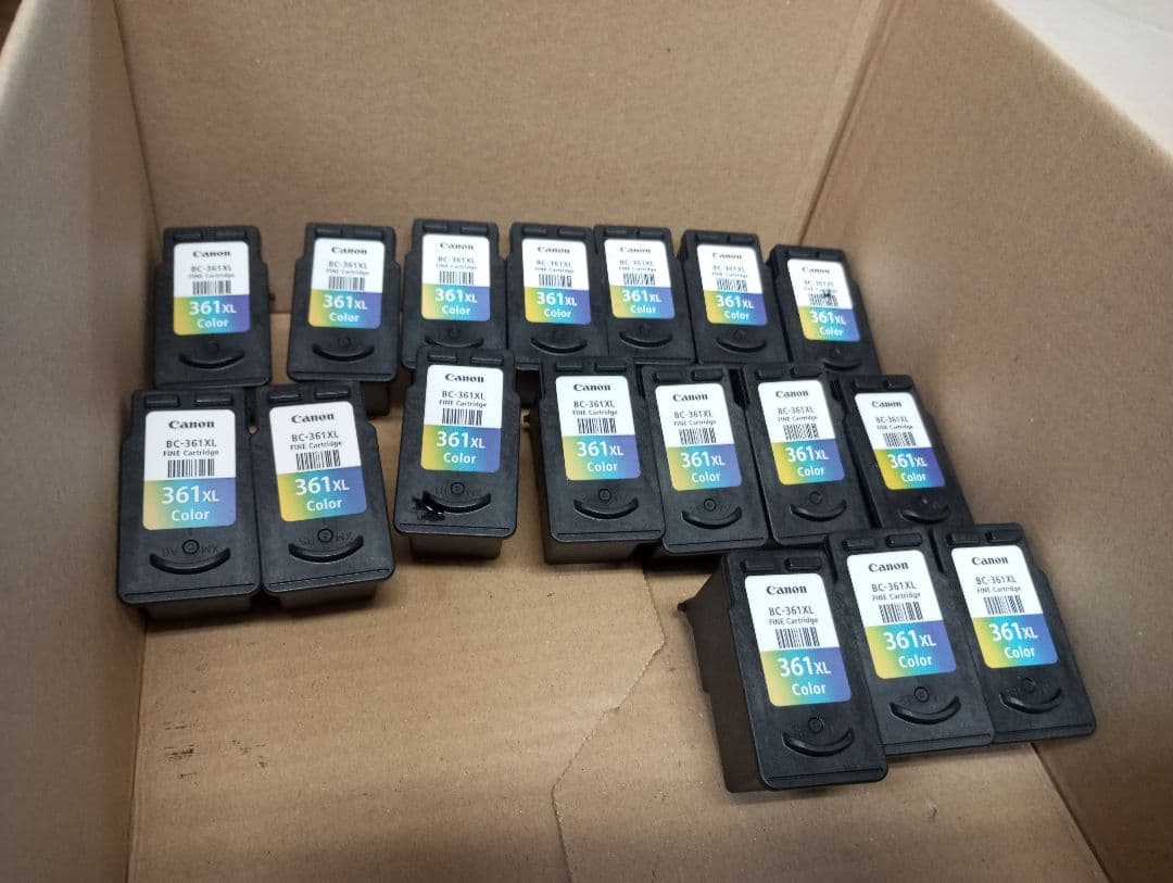 キャノンCanon純正使用済みインクカートリッジ使用済526個