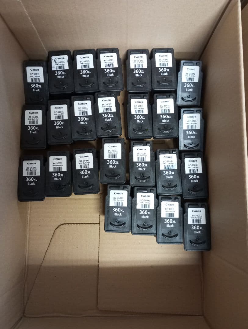 キャノンCanon純正使用済みインクカートリッジ使用済526個