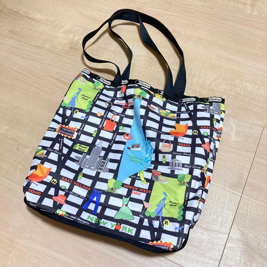 タグ付きあり！レスポートサック ニューヨークマップ 地図柄 バッグ 4点セット