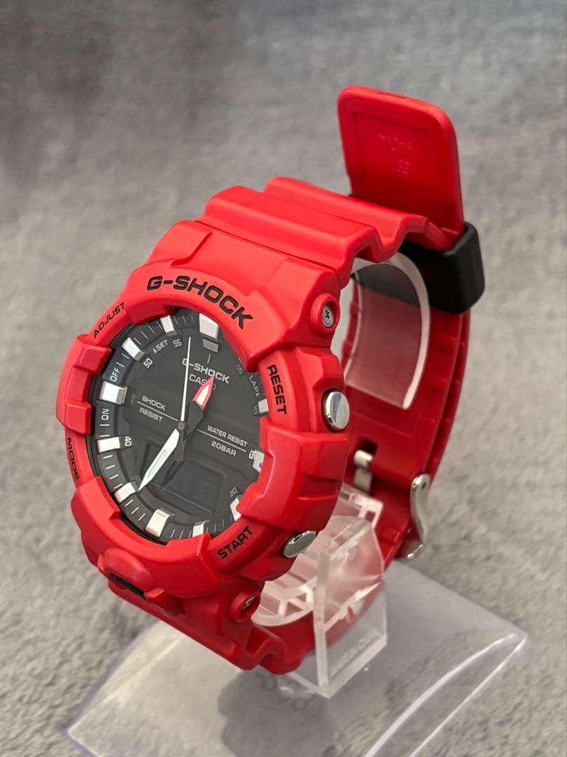 CASIO G-SHOCK GA-800-4AJF 電池新品交換済み