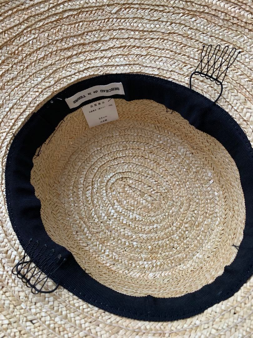 田中帽子店 麦わら帽子 ストローハット