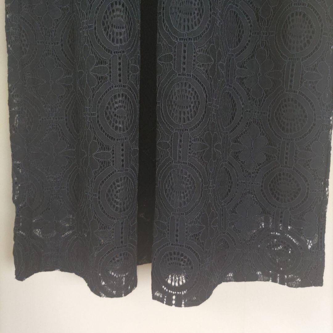 【kana】 2点セット 幾何学柄レース パンツドレス 結婚式 niana M