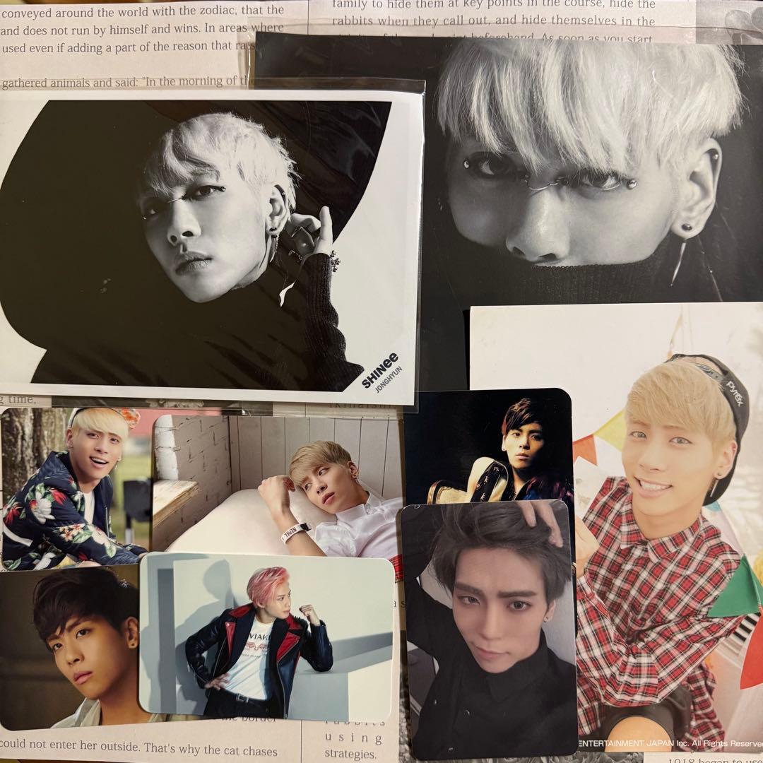 SHINee Jonghyun ジョンヒョン トレカ など まとめ セット