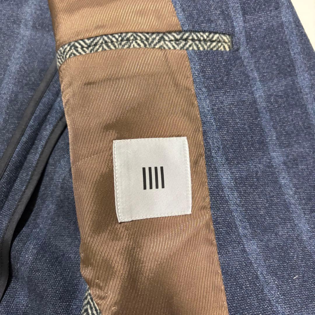 美品✨スーツセレクト スーツ スリーピース マルゾット ウール ネイビー