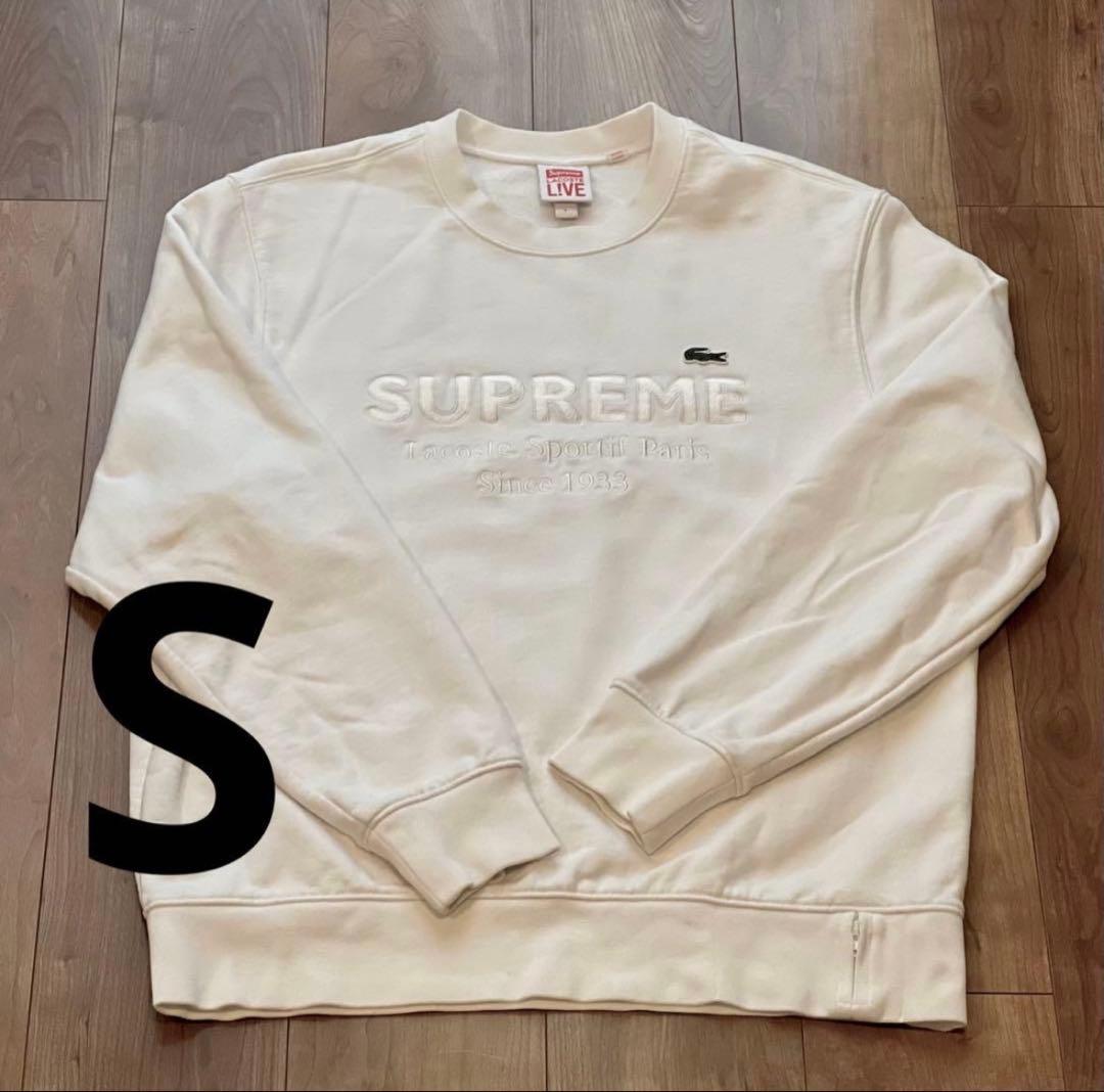 Supreme x Lacoste トレーナー Sサイズ