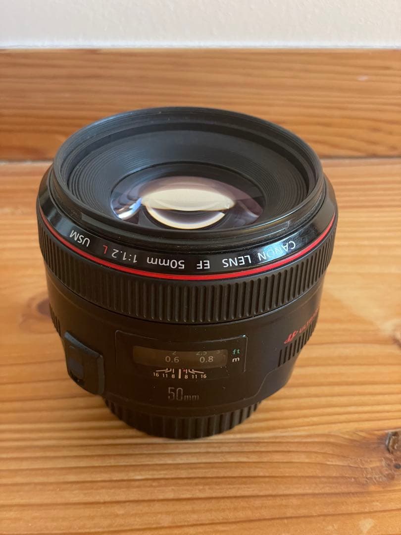 Canon EF 50mm f/1.2L USM レンズ