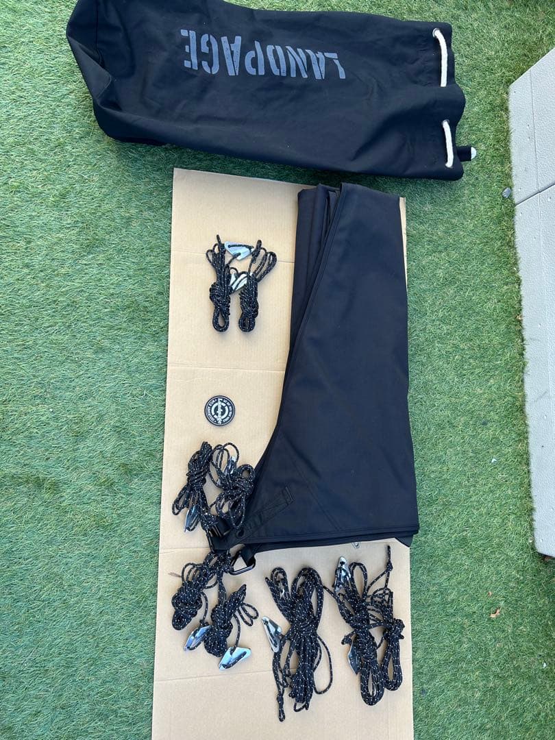 LAND PAGE（ランドページ）HEXA TARP ヘキサタープ ブラック