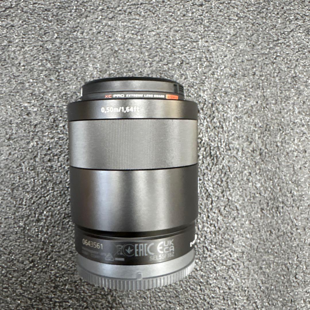 SONY T*FE55mm F1.8 ZA レンズ レンズフィルター3種類付き