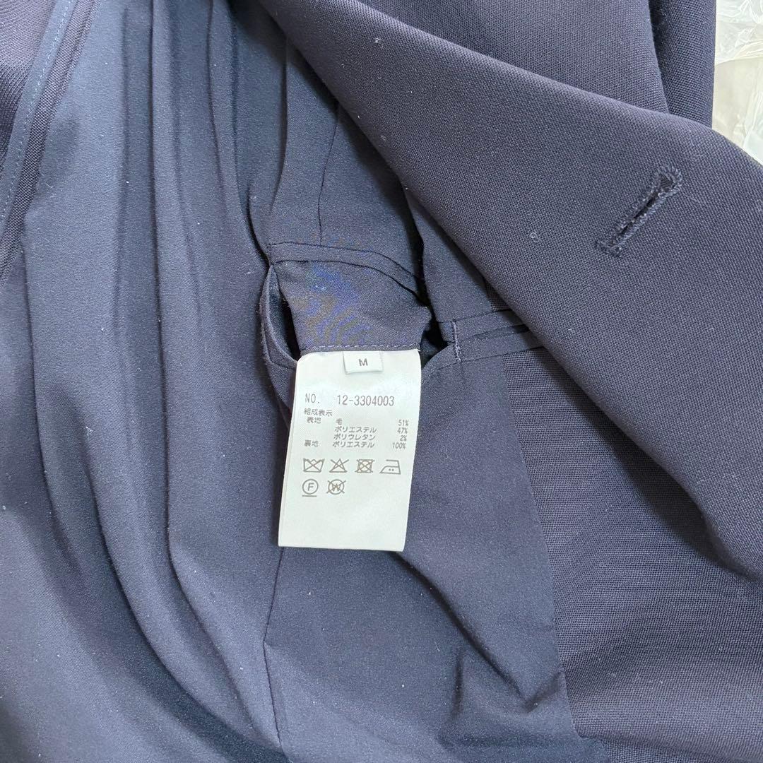 PLST ダブルブレストジャケット　紺ブレ　金ボタン