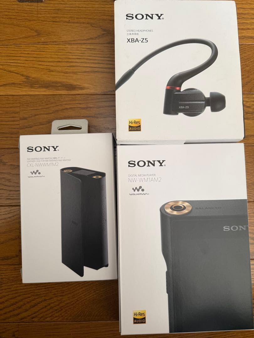 WM1AM2 純正ケース　XBA-Z5 キンバーケーブル