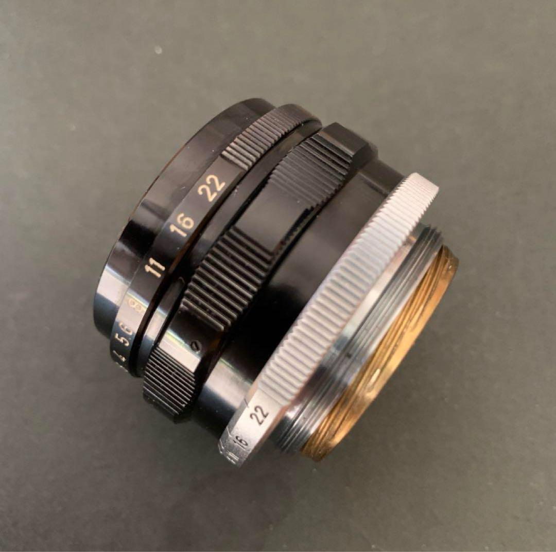 キャノン35mm F2(ライカLマウント)