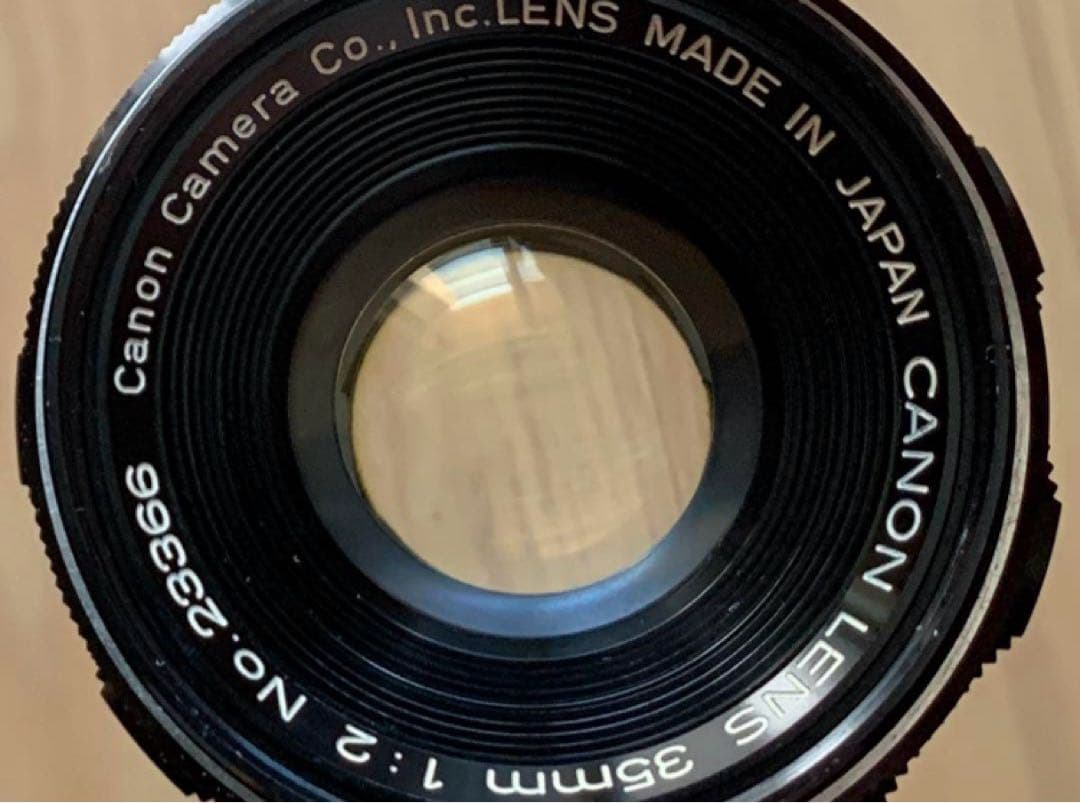 キャノン35mm F2(ライカLマウント)