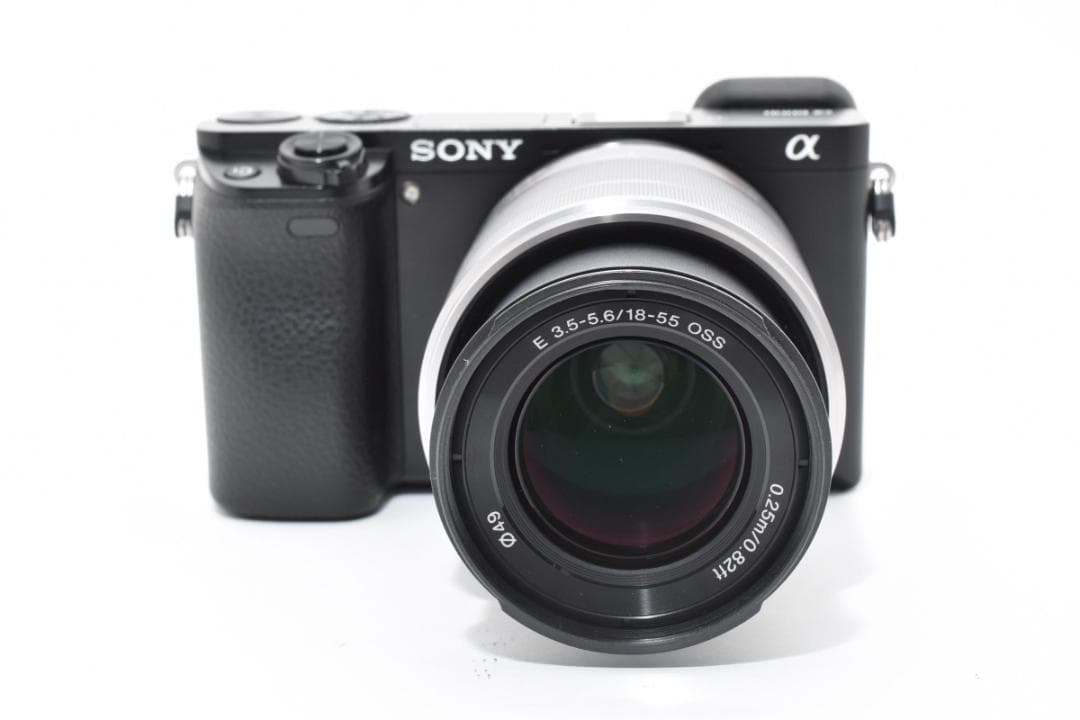 ■美品■SONY ソニー α6000 ブラック E18-55mm