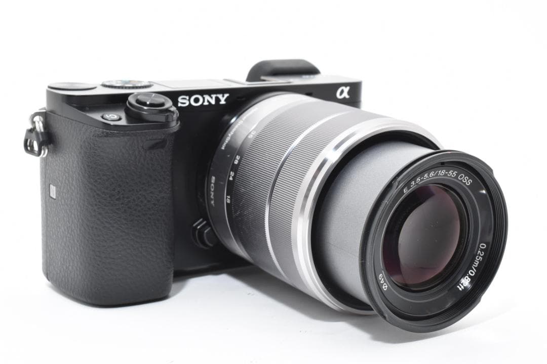 ■美品■SONY ソニー α6000 ブラック E18-55mm